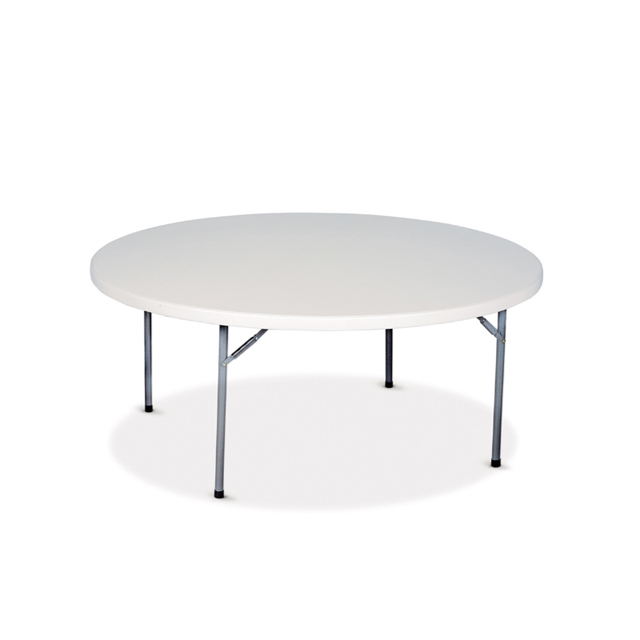 Mesa plegable circular