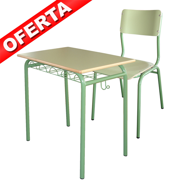 Kit Pupitre + Silla (M-19) Verde